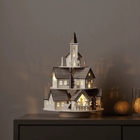 Drewniana pozytywka świąteczna