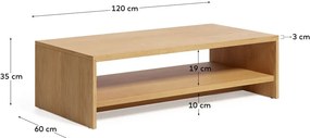 Solik w dekorze dębu 60x120 cm Abilen – Kave Home