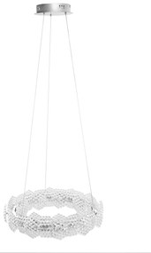 LAMPA WISZĄCA LED MS016-CP Chrom 47cm