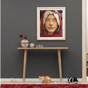 Komoda – szerokość 100 cm, wysokość 74 cm, głębokość 30 cm – dąb – melamina