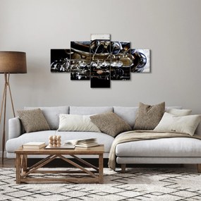 Obraz - Saksofon (125x70 cm)