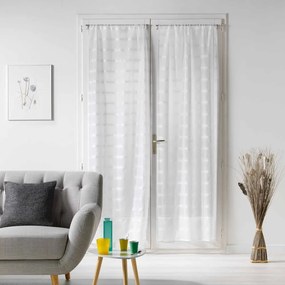 Białe firanki z woalu zestaw 2 szt. 70x200 cm Candide – douceur d'intérieur