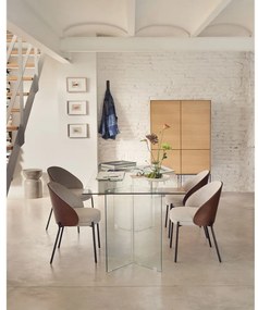 Szafka w dekorze dębu 97,5x160 cm Vedrana – Kave Home