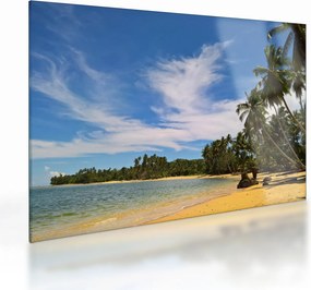Obraz na szkle - plaża (70x50 cm)