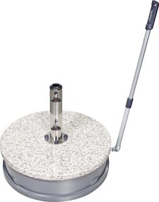 Doppler Ekspert 45kg  Łatwe przenoszenie - mobilny granitowy stojak na parasol