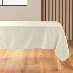 Żakardowy obrus świąteczny, FLOCONS, 140 x 300 cm