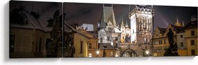 Obraz oświetlonej Bramy Pyłu (170x50 cm)