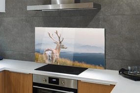 Panel nad Blat Kuchenny Jeleń na tle Górskich Szczytów