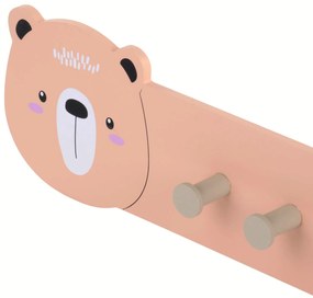 Wieszak z MDF z motywem zwierzątka, 47 x 14,5 cm