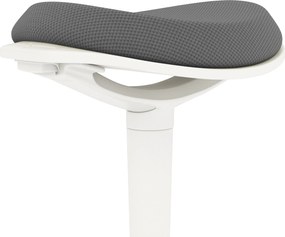 Vinsetto Fotel biurowy z masażem szary obrotowy ergonomiczny fotel gamingowy wygodne krzesło | Aosom PL