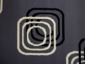 Dywan  nowoczesny Kwadraty szary 140 cm x 200 cm