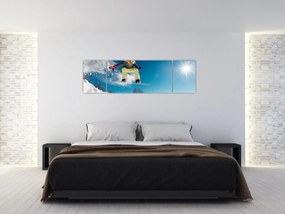 Obraz - Snowboardzista (170x50 cm)