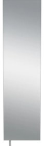 Antracytowa szafka pod przedpokoju 50x195x18 cm Rotary – Germania