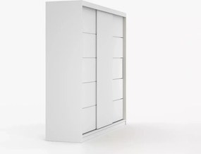 Szafa przesuwna Larena – nowoczesny design, różne kolory, opcja z lustrem lub bez