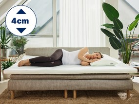 Materac nawierzchniowy Aloe Vera Vitalis 2w1 4cm 70x190 cm