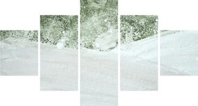Obraz - Abstrakcja pędzle (125x70 cm)