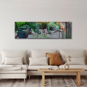 Obraz - Kameleon (170x50 cm)