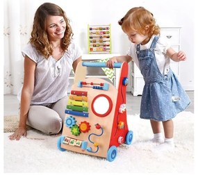 Tooky toy wielofunkcyjny chodzik pchacz panel edukacyjny dla dzieci