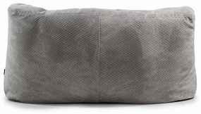 Ceglasty sztruksowy worek do siedzenia Sofa Tube 160 – SLOWDOWN