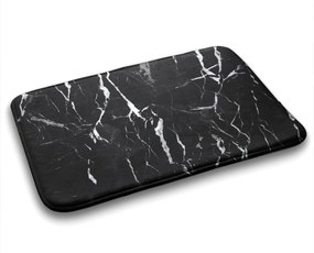 Dywanik łazienkowy antypoślizgowy Dywanik łazienkowy antypoślizgowy Czarny marmur