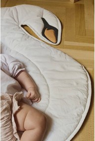Kremowa mata do zabawy dla dzieci 100x110 cm Swan – Lorena Canals