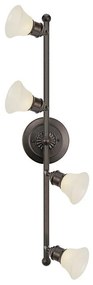 EGLO 89059 - Lampa sufitowa ALAMO 4xG9/40W ciemny brąz / beż