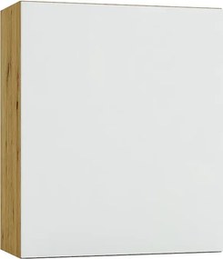 Szafka kuchenna górna 60 cm dąb artisan + popiel C3-T49