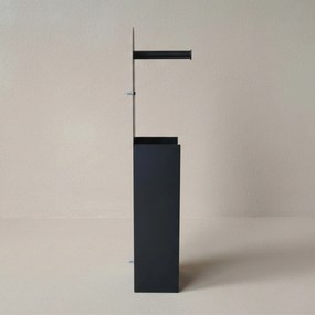 Stojak na papier toaletowy z uchwytem URVA, 66 cm