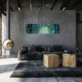 Obraz – Drzewo życia we wszechświecie (170x50 cm)