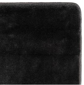 Dywan pluszowy Joy czarny 60 cm x 100 cm