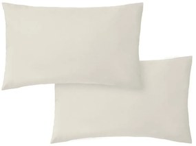 Poszewki na poduszki z perkalu bawełnianego zestaw 2 szt. 50x75 cm Cotton Percale – Bianca