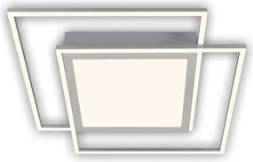 Brilo - LED oprawa sufitowa 2xLED/16W/230V + LED/19W 51,5x51,5 cm matowy chrom