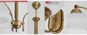 Klasyczna lampa podłogowa z dużym kloszem B-P1D-L