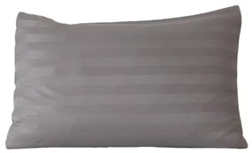 Poszewka na poduszkę JASMINE 50x70 cm jasnoszara, z kieszenią hotelową