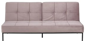 Różowa rozkładana sofa Actona Perugia