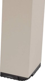 Zestaw aluminiowy HELIOS dla 7 osób (kość słoniowa)