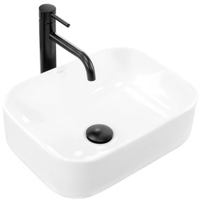 Umywalka nablatowa Rea Demi Mini White