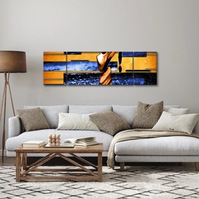 Obraz obrazu abstrakcyjnego (170x50 cm)