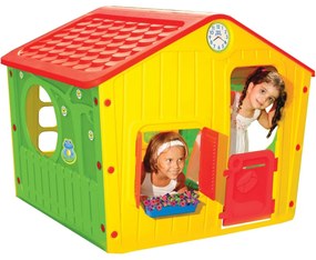 Zabawki Buddy BOT 1140 Domek Village, czerwony
