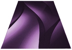 Dywan nowoczesny Plus Linie fioletowy 140 cm x 200 cm