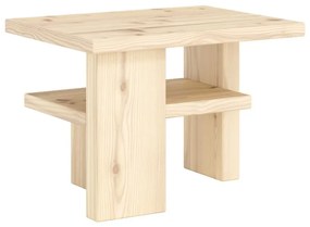 Stolik z litego drewna sosnowego 34x45 cm Japan – Karup Design