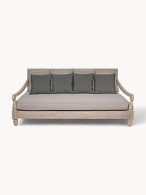 Sofa ogrodowa z drewna tekowego Bali (4-osobowa)