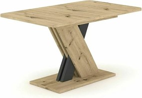 Stół rozkładany EXEL 140(180)x85 dąb artisan/antracyt