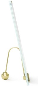 Szklana ramka stojąca w kolorze złota 26x30,5 cm Flute – Umbra