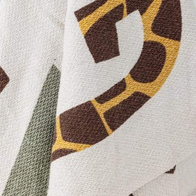 Koc dziecięcy z bawełny z recyklingu 130x160 cm Memmo – Bloomingville Mini