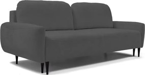 Sofa BOHO z funkcja spania i pojemnikiem GRAFITOWY PERFECT HARMONY 90