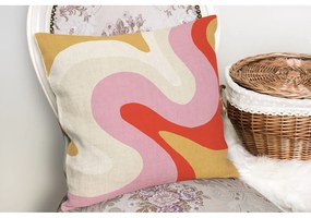 Poszewka na poduszkę 43x43 cm Raspberry Creamsicle – Mila Home