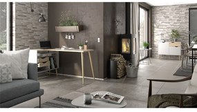 Biurko w kolorze dębu 145x81 cm Oslo – Tvilum