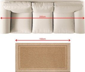 Dywan Sienna camel 80x150 cm