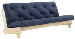 Sofa rozkładana z ciemnoniebieskim pokryciem Karup Design Fresh Natural/Navy